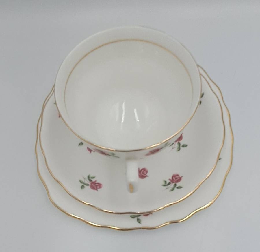 Vintage COLCLOUGH Bone China TRIO Made in England   ( 6 Available) Excellent Condition