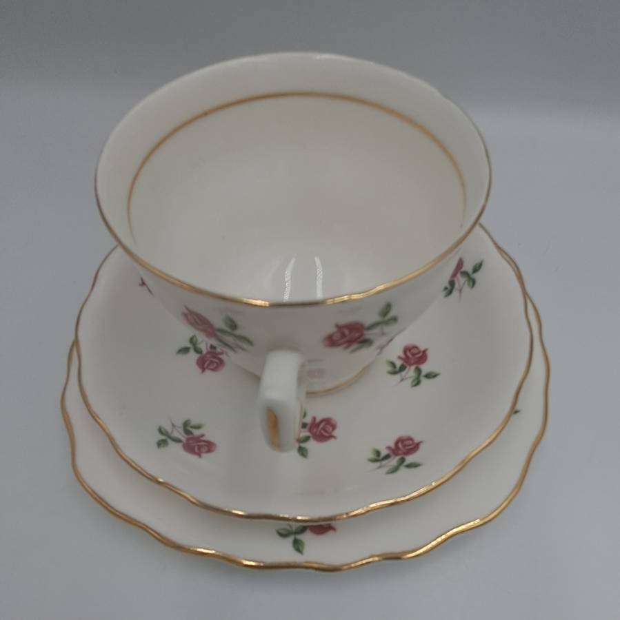 Vintage COLCLOUGH Bone China TRIO Made in England   ( 6 Available) Excellent Condition