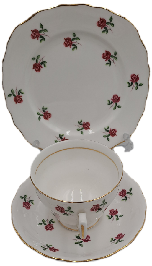 Vintage COLCLOUGH Bone China TRIO Made in England   ( 6 Available) Excellent Condition