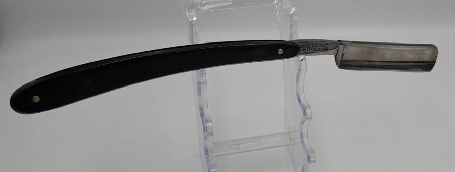 Vintage Kropp cut throat razor - made and ground in Sheffield England