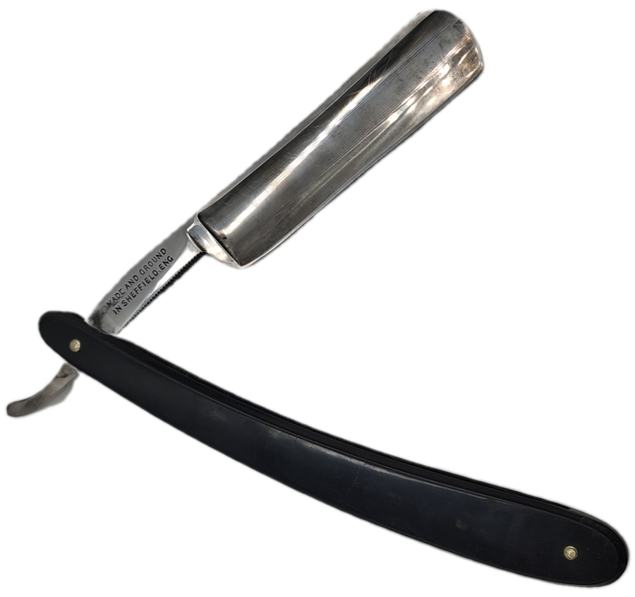 Vintage Kropp cut throat razor - made and ground in Sheffield England