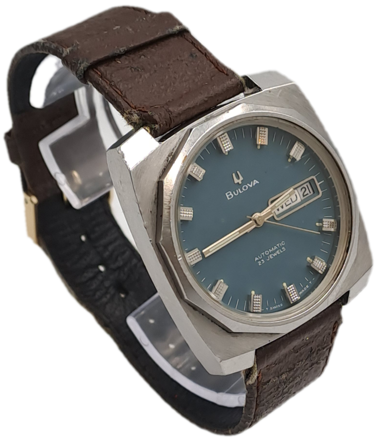 Vintage Mens BULOVA Automatic Watch 23 Jewels  -Working