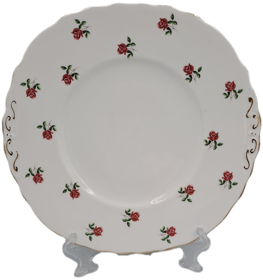 Vintage COLCLOUGH Bone China Cake Plate Made in England  Excellent Condition
