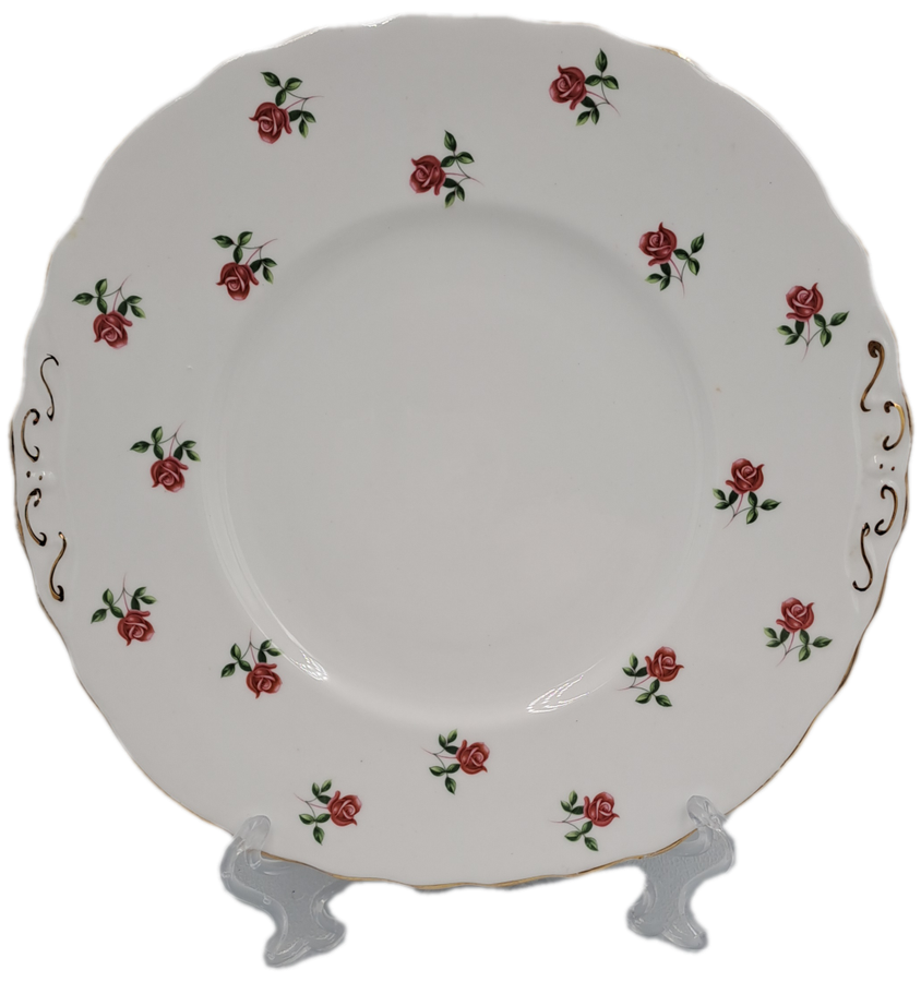 Vintage COLCLOUGH Bone China Cake Plate Made in England  Excellent Condition