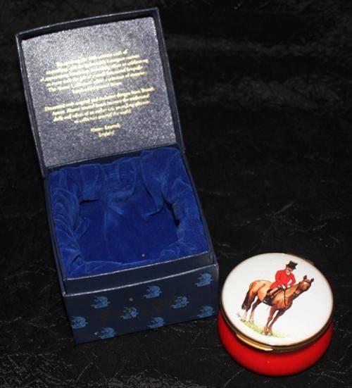Crazy R1 Start !!! Highly Collectable Vintage Alastor Enamel Box "Pride comes before a fall" boxed