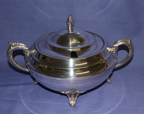 A Large Vintage Seranco Silverplated Taurine 200mm x 340mm 1.570kg- see More