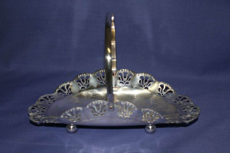 A Silver Plated tray 230g - 155mm high 128mm wide- See more