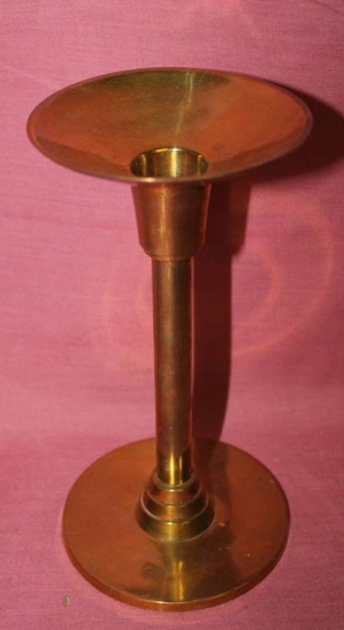 Crazy R1 Start!!! Brass Candle Stick - 255g - 186mm x 92mm- see more
