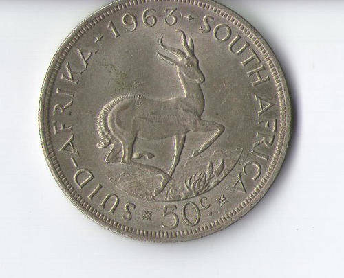 RSA 1963 Silver Crown 50c