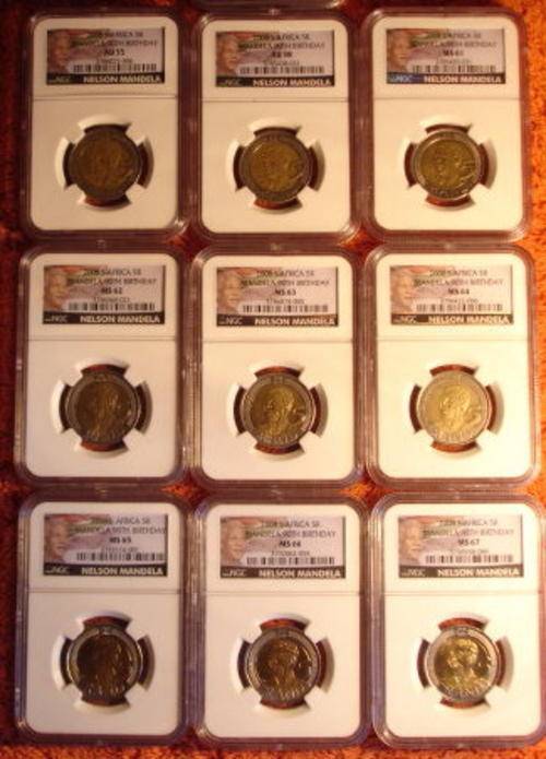 2008 MANDELA R5 NEW LABEL COLLECTION INCLUDES ** MS61**