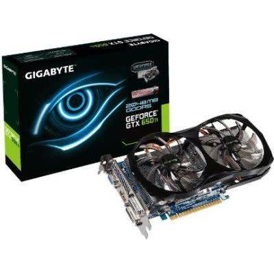 GIGABYTE NVIDIA GeForce GTX 650 Ti Graphics Card (2GB)(PCI-E 3.0)