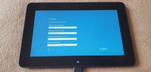 Dell Latitude 10 st2 Windows Tablet ***Bloated Battery, Please Read***