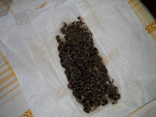 Kharisa Mohair Dark Brown Curly