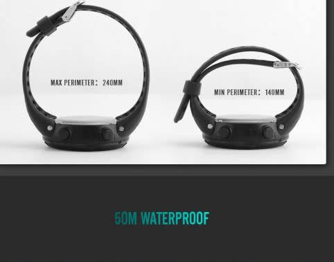 Skmei Digital Full Function Watch, Bluetooth,Android/ ios, Sync, Waterproof 50 m, Sports / Outdoor.