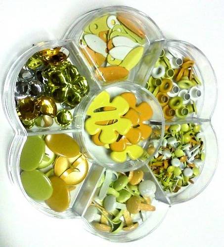 BRAD PACK - YELLOW 200 Pieces