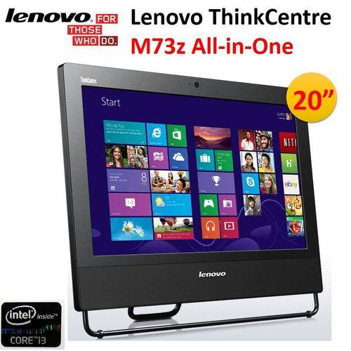 Lenovo think centre M73e - 4th Generatipn i3 - 20" LED
