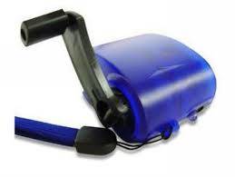 Dynamo Hand Crank USB Cell Phone Emergency Charger -Green