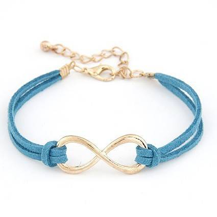 Fashion Infinity Bracelet Cross Jewelry Leather 17cm x 3.1 cm x 1.3cm (147418452)