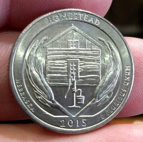 2015 US 'America the Beautiful' Quarter - Homestead