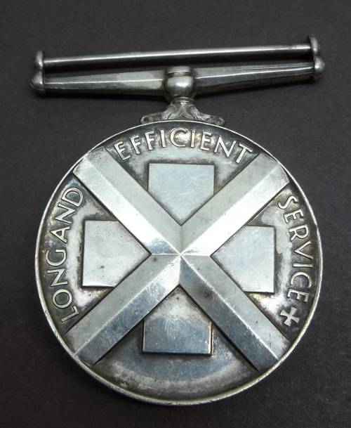 Voluntary Medical Service medal 'Long & Efficient Service' - Full Size/Silver