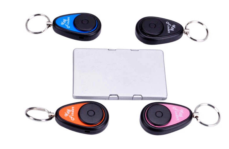 4 Wireless Key Finder Keyring Locator Alarm With Receiver 40m Range Car Keychain