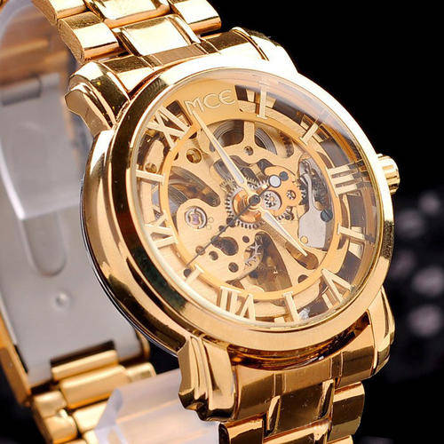 *Free Courier* Hot sale men mechanical hand wind and Men full steel watch men sports watches