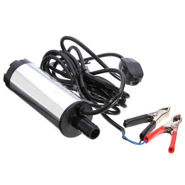 Diesel Fuel Water Oil Car Motor Truck Camping Submersible Transfer Pump 12V DC-FREE SHIPPING