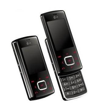 GENUINE  NEW LG KG800,UNLOCKED, Cellphone, Touch pad (Front), Colour Black