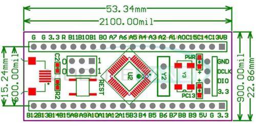 STM32 F103C8T6 Minimum System Development Board Module (BLUE PILL) ***LOCAL STOCK***