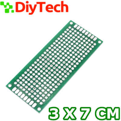 Prototype PC Board Double Sided 3x7 CM **LOCAL STOCK**