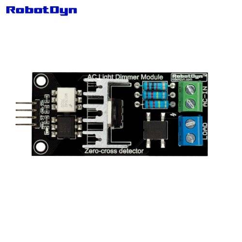 AC Light Dimmer Module, 1 Channel, 3.3V/5V logic, AC 50/60hz, 220V/110V  ARDUINO**LOCAL STOCK**
