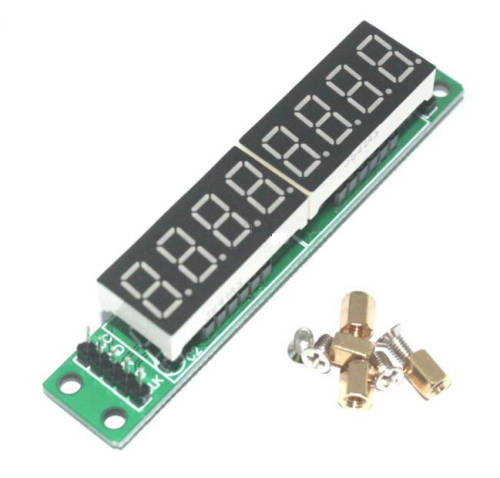MAX7219 7 Segment 8 Digit Display for Aeduino and Pi ***LOCAL STOCK***