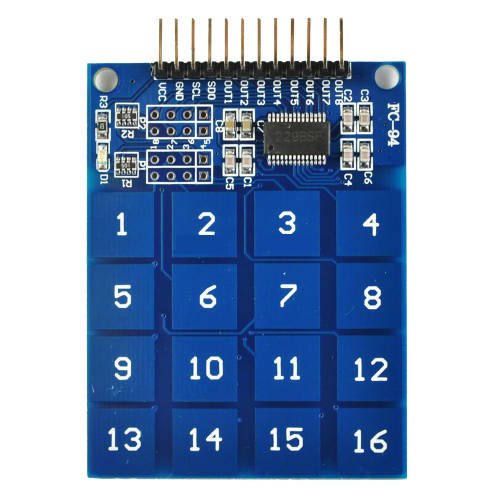 TTP229 16 Channel Digital Capacitive Switch Touch Sensor Module For Arduino  ***LOCAL STOCK***