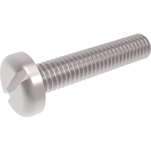10Pcs M3 x 16mm Slotted Pan Head Machine Screw Stainless Steel for Robotics ***LOCAL STOCK***