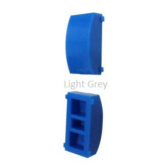 Button Cap Rectangle with Ear for Self Locking Micro Switch Grey ***LOCAL STOCK***