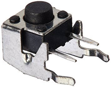 6 x 6 x 5mm Right Angle Micro Push Button Tactile Switch 2 Pin ***LOCAL STOCK***