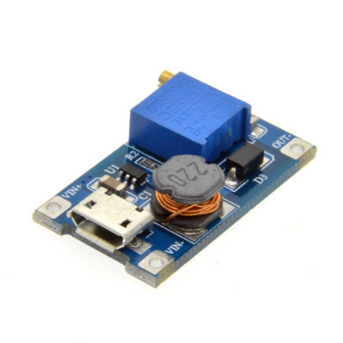 MT3608 DC-DC Step Up Adjustable Power Supply Module 2A Micro USB for Arduino ***LOCAL STOCK***