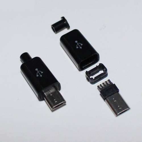 USB Male Micro 4P DIY Connector ***LOCAL STOCK***