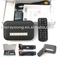 Media Player-Plays Harddrive/SD/Flash directly onto TV