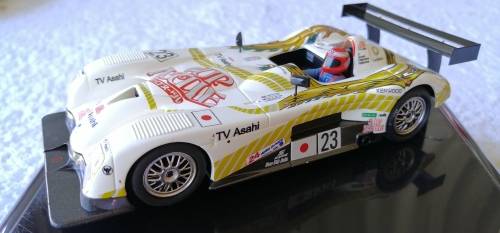 Scalextric Mercedes CLK DTM, Fly Panoz LMP, SCX Minardi F1