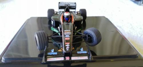 Scalextric Mercedes CLK DTM, Fly Panoz LMP, SCX Minardi F1