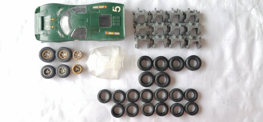 Scalextric Scrapyard - Raymond Blue Can Motored Cars