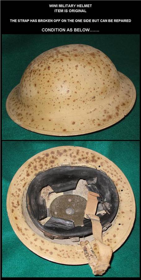 ## WWII MILITARY HELMET ##