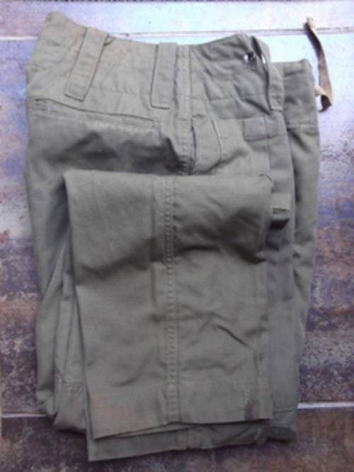OLD SOUTH AFRICAN ARMY BROWN TROUSERS 1075 SIZE:  81 75