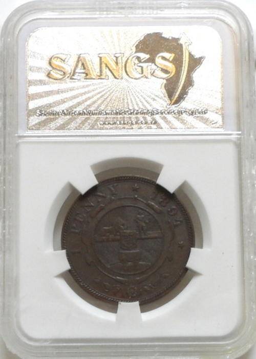 ZAR 1894 PENNY SANGS XF40BN