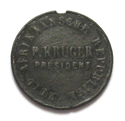 SOUTH AFRICA ZAR PAUL KRUGER PRESIDENT TOKEN