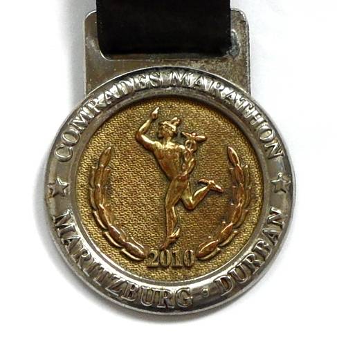 COMRADES MARATHON 2010 85 YEARS MARITZBURG DURBAN MEDAL