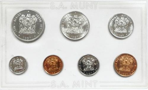 1987 UNC COIN SET S.A.M.