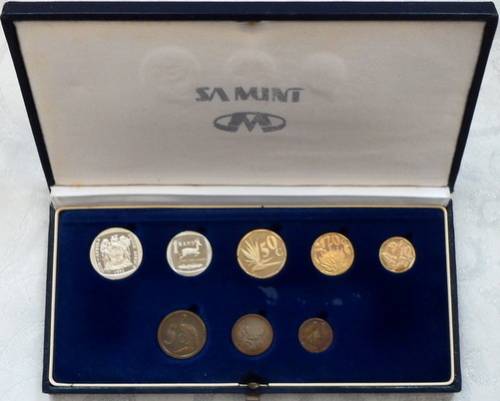 1992 RSA SHORT PROOF SET  S A M BOX