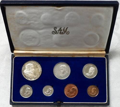 1968 RSA SHORT PROOF SET **SILVER RAND**   S A M BOX